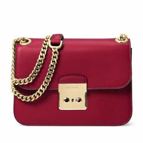 Michael Kors Sloan Editor Chain Shoulder Bag NWT - Picture 1 of 17